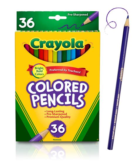 Crayola Colored Pencil Set 36 Colors