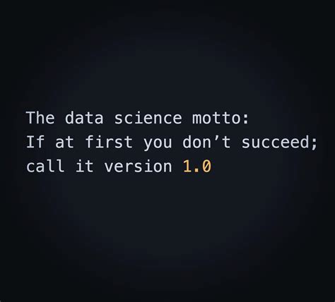 Funny Data Science Motto Rprogrammerhumor