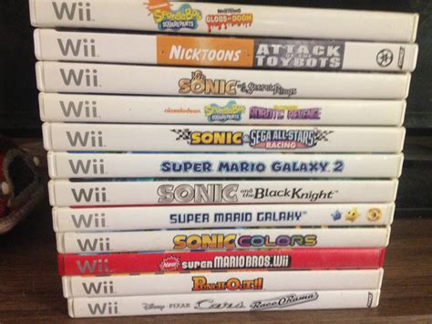 My Wii Game Collection By Nickburbank579 On Deviantart