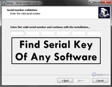 How To Find Serial Key Of Any Software Computer Technology