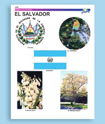 El Salvador Simbolos Patrios De El Salvador