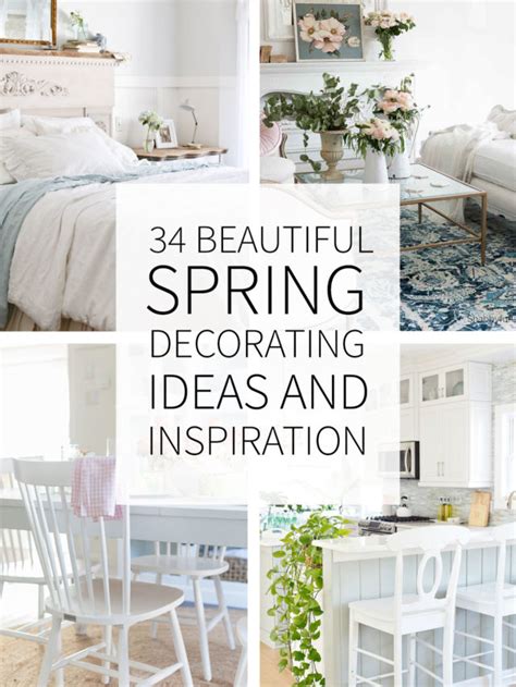 34 Inspiring And Beautiful Spring Decorating Ideas Story Tidbits