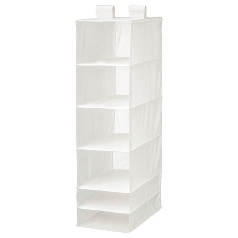 IKEA SKUBB Organizer With Compartments White In Ikea Hanging Storage Clothing Rack