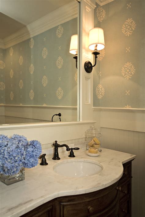 Powder Room Traditional Powder Room Raleigh By Rebecca Driggs
