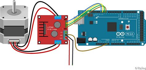 Arduino Uno Nano Mega And Raspberry Pi L298n Dual H Bridge Dc Motor