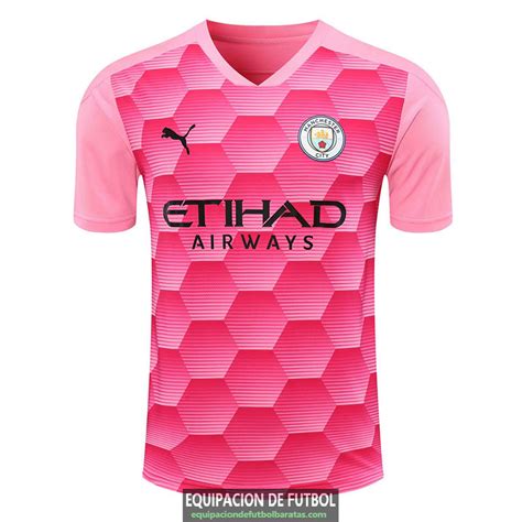 Camiseta Manchester City Portero Pink 20202021 Equipacion De Futbol