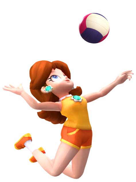 Daisy Playing Volleyball By Daisy9forever On
