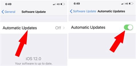 How To Disableenable Automatic Software Update On Iphone Ipad Ios 17