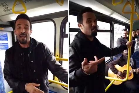 Craig David Brings Scenes Of Joy To A London Bus With Impromptu