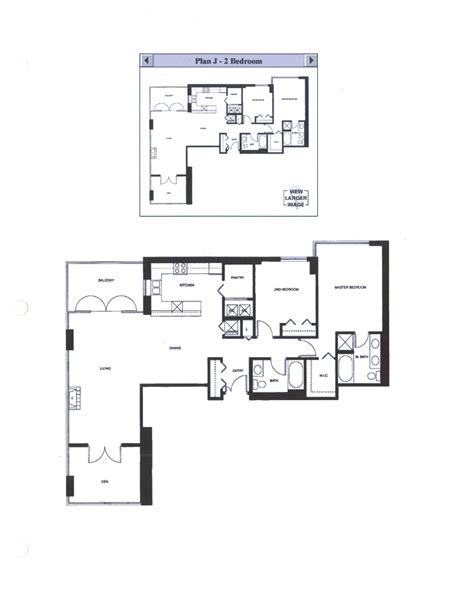 Discovery Floor Plan E1 1 Bedroom San Diego Downtown Communities