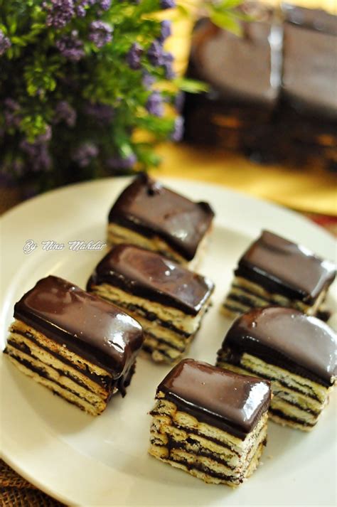 Cara nak membuat kek batik simple dan sedap ni. Nina Mahdar: RESEPI KEK BATIK MILO