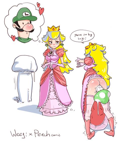 Porntime Luigi Princess Peach Mario Series Nintendo Super Mario Bros Highres Tagme