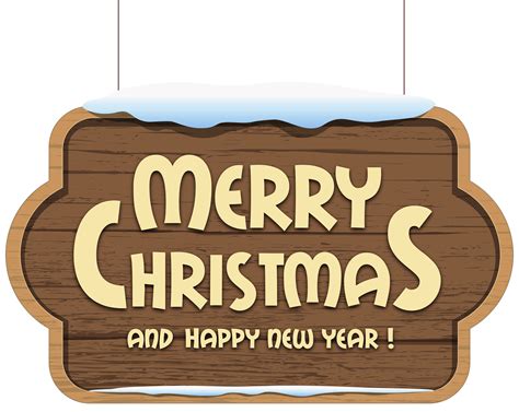 If you like, you can download pictures in icon format or directly in png image format. Merry Christmas Wooden Sign PNG Clipart Image | Gallery ...