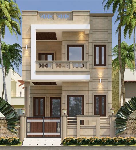 House Front Design Indian Style Elevation Jodhpur Stone House Design