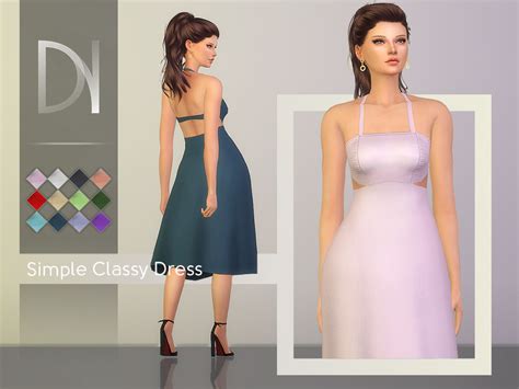 The Sims Resource Simple Classy Dress