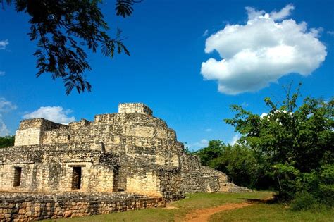 Ek Balam Ruins In Mexico Visiting Mayan Pyramids