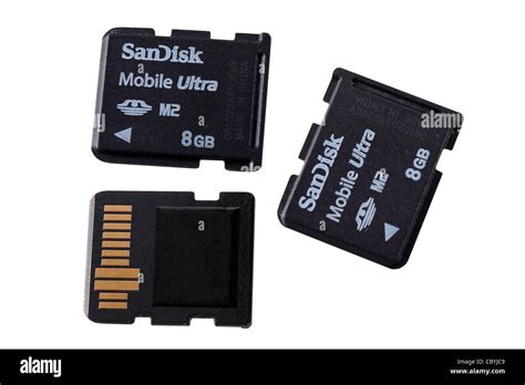 8gb Sandisk Mobile Ultra Memory Stick Micro M2 Stock Photo Alamy
