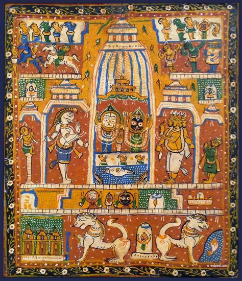 15 Beautiful Pattachitra Paintings Folk And Tribal Art Of Odisha Riset