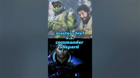 Master Chief Vs Commander Shepard Halo Masseffect Youtube