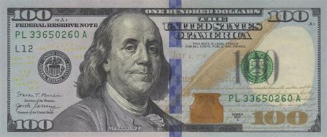 If you choose the other one it means tenth! 2017 Series 100 Dollar Bill | Learn About This Bill