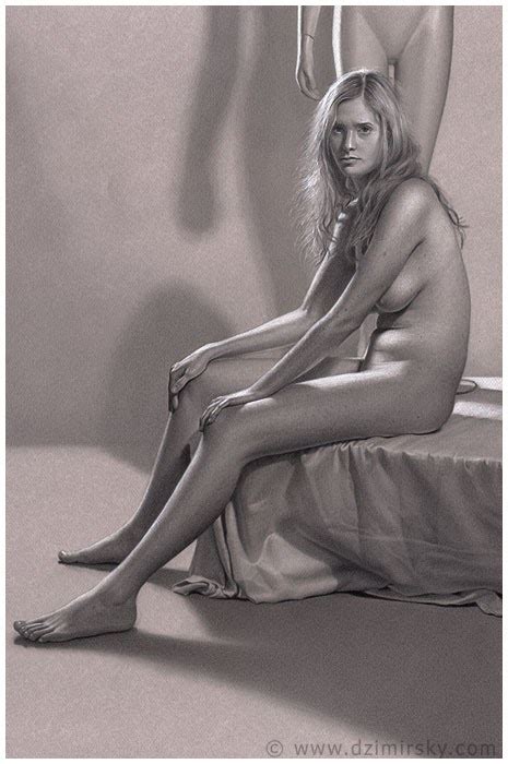 Realistic Nude Drawings September 2014