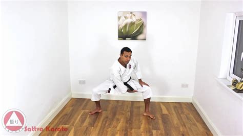 How To Do Shiko Dachi Horse Or Square Stance Sattva Karate Goju Ryu