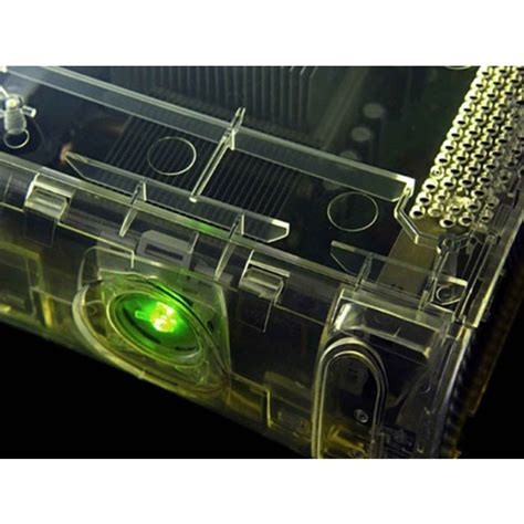 Xcm Xbox 360 Case Shell With Hdmi Port Crystal Clear