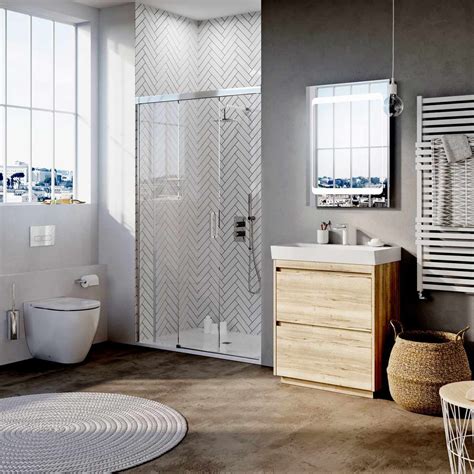 This small master bathroom remodel ideas is perfectly compact made with the right size. Crosswater Premium Ensuite Bathroom Package - UK Bathrooms