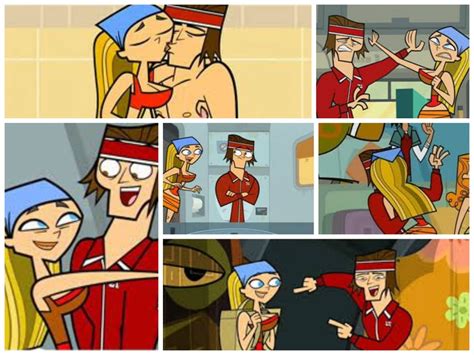 Tyler And Lindsay Collage Total Drama Island