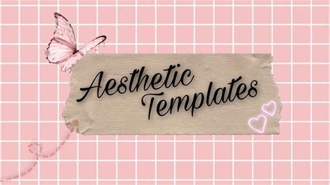 96 Background Aesthetic Template Images Myweb