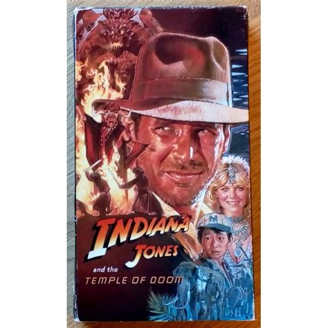 Indiana Jones And The Temple Of Doom Vhs O Briens Retro Vintage