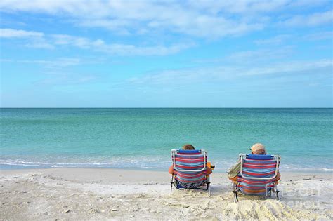 Couple Enjoying The Beach Photograph By Mark Winfrey Fine Art America