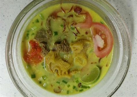 Resep soto babat praktis & nikmat. Resep Soto Babat : Resep Soto Babat Kuah Kuning - TIPS ...