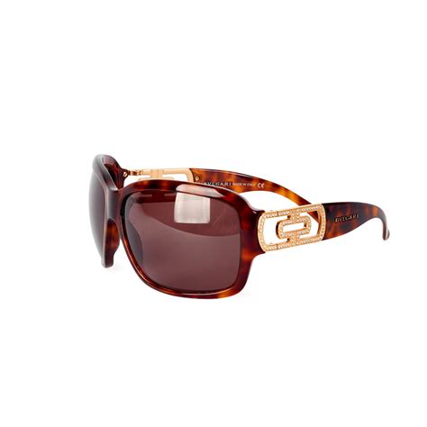 Bvlgari Sunglasses With Swarovski Crystals Bv8022b Luxity