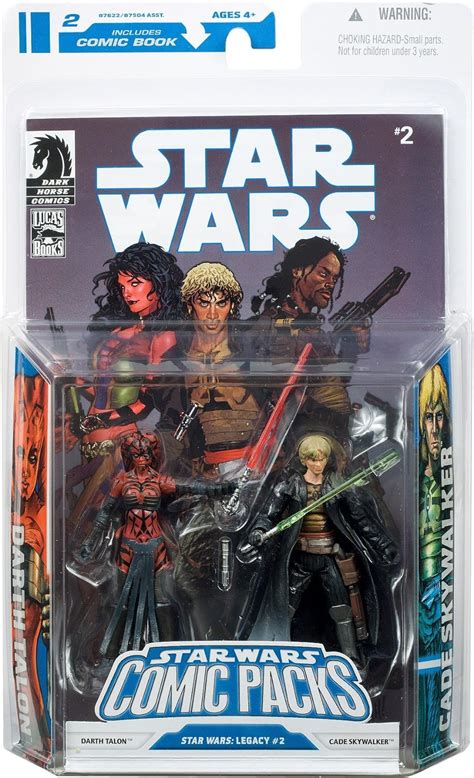 Darth Talon And Cade Skywalker Star Wars Expanded Universe Comic Action