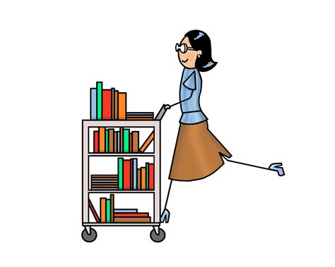 Library Cart Clip Art Book Png Download 30002400 Free