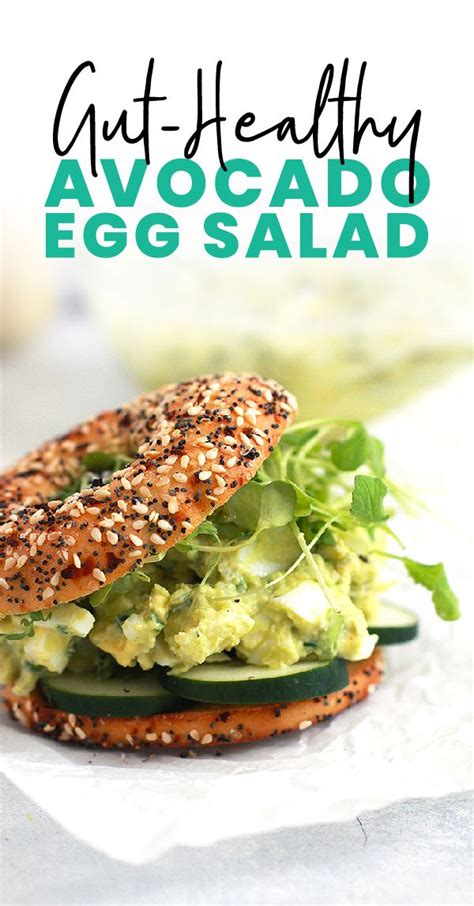 This Gut Healthy Avocado Egg Salad Is A Modern Twist On The Classic