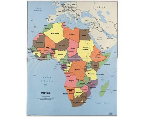 Jungle Maps Map Of Africa Capitals Images