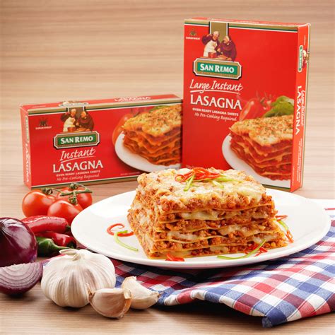 Best of the best quality! Spicy BBQ Chicken Lasagna - San Remo Malaysia