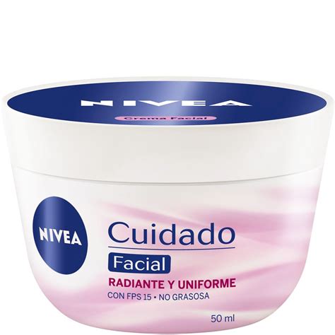 Crema Facial Nivea Cuidado Radiante Y Uniforme Pote X 50 Ml Getthelookar