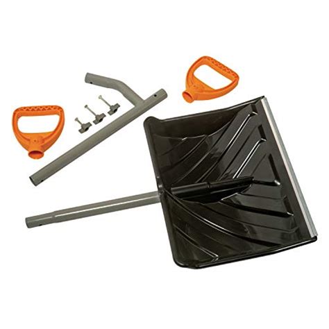 Ergieshovel Erg Snsh18 Steel Shaft Impact Resistant Snow Shovel 18