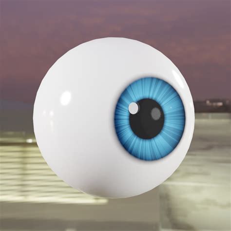 Stylized Cartoon Eye Characters 3d Model Turbosquid 1619318