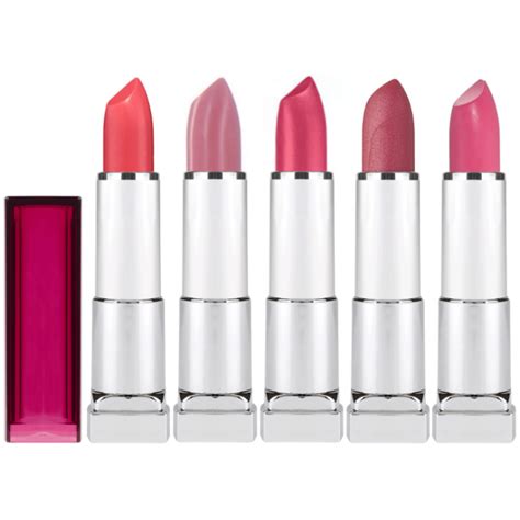 Maybelline Color Sensational Lipstick Pink Shades Pack Of 3 Exquisite