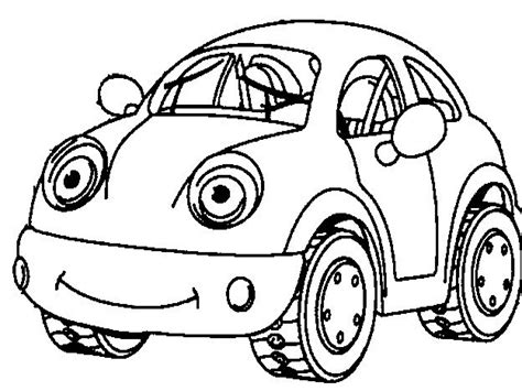 Vw Beetle Coloring Pages At Free Printable Colorings