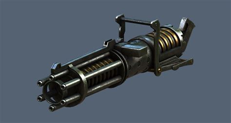 Minigun Of Star Wars 3d Model