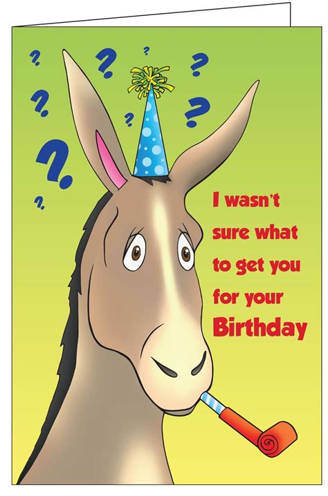 Happy Birthday Images With Donkey💐 — Free Happy Bday Pictures And