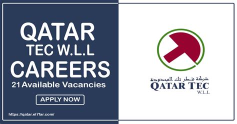 Immediate joining .Qatar Tec is currently Seeking Suitable Candidates