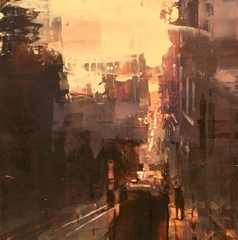 New Oil Based Cityscapes Set At Dawn And Dusk By Jeremy Mann Colossal