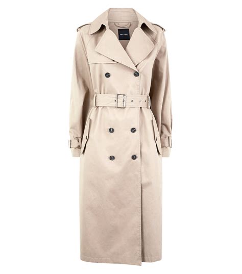 New Look Double Breasted Mac The Classic New Look Trench Coat