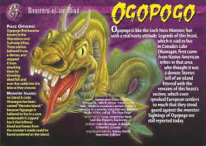 Ogopogo Weird N Wild Creatures Wiki Fandom